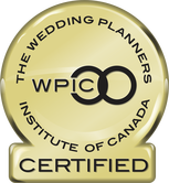 The Wedding Planners Institute Of Canada Certified logo 